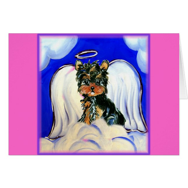 Yorkie Poo Angel (Vorderseite (Horizontal))