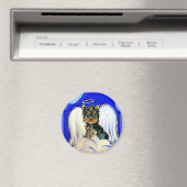 Yorkie Poo Angel Magnet (In Situ (Geschirrspüler))