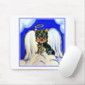 Yorkie Poo Angel Mousepad (Mit Mouse)