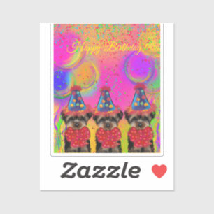 Yorkie Poo Aufkleber