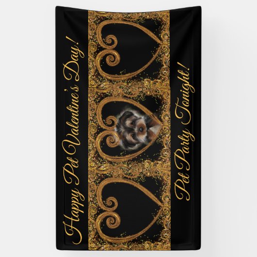 Yorkie Poo Banner (Vertikal)