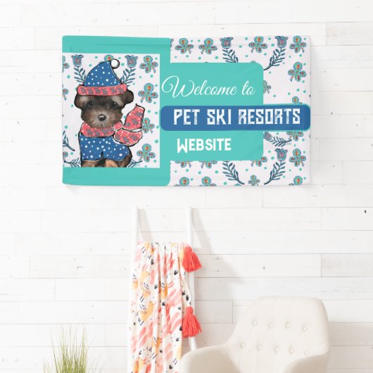 Yorkie Poo Banner (Insitu)