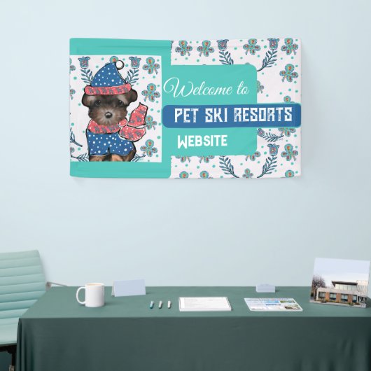 Yorkie Poo Banner (Messeveranstaltung)