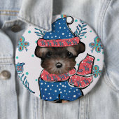 Yorkie Poo Button (Beispiel)