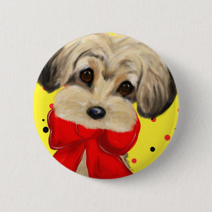 Yorkie Poo Button