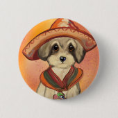 Yorkie Poo Button (Vorderseite)