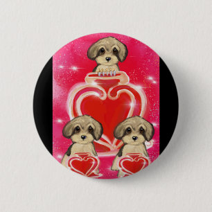 Yorkie Poo Button