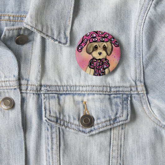 Yorkie Poo Button (Beispiel)