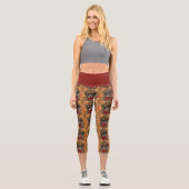 Yorkie Poo Capri Leggings (Vorderseite)