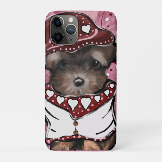 Yorkie Poo Case-Mate iPhone Hülle (Rückseite)