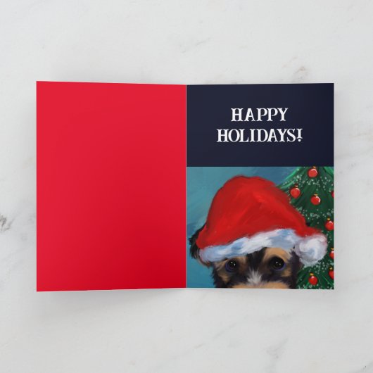 Yorkie Poo Dankeskarte (Innenseite)