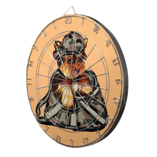 YORKIE POO DARTSCHEIBE (Vorderseite rechts)