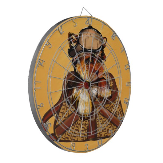 YORKIE POO DARTSCHEIBE (Vorderseite Links)