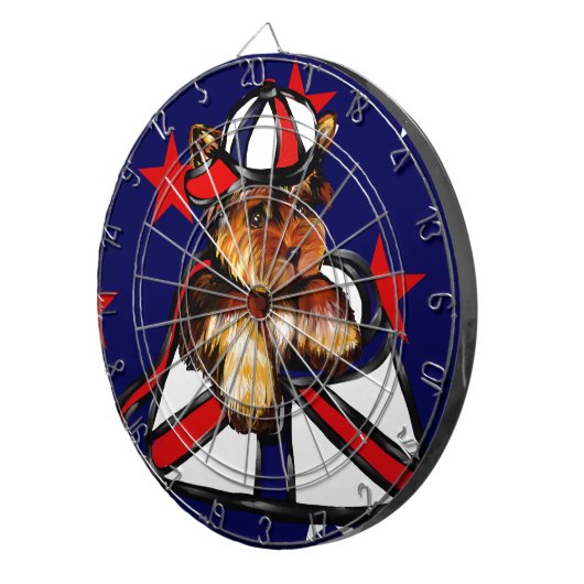 YORKIE POO DARTSCHEIBE (Vorderseite rechts)