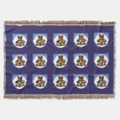 Yorkie Poo Decke (Vorderseite)