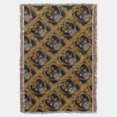 Yorkie Poo Decke (Vorderseite Vertikal)