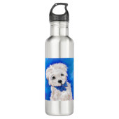 YORKIE POO EDELSTAHLFLASCHE (Vorderseite)