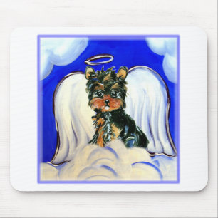 Yorkie Poo Engel Mousepad