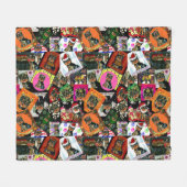 YORKIE POO FLEECEDECKE (Vorderseite (Horizontal))