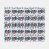 Yorkie Poo Fleecedecke (Vorderseite (Horizontal))