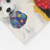 Yorkie Poo Fleecedecke (Ecke)