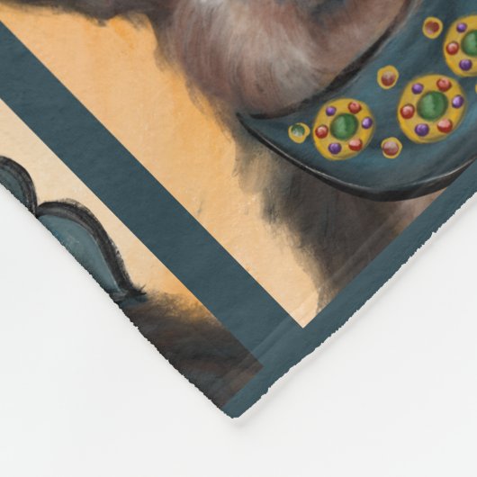 YORKIE POO FLEECEDECKE (Ecke)