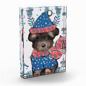 Yorkie Poo Fotoblock (Links)