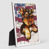 YORKIE POO FOTOPLATTE (Seite)