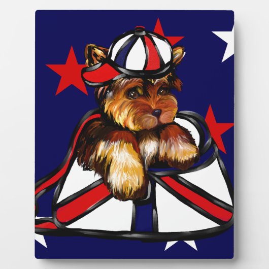 YORKIE POO FOTOPLATTE (Vorderseite)