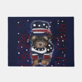 Yorkie Poo Fußmatte (Vorderseite)