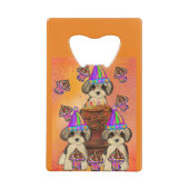 Yorkie Poo Geldbeutel Flaschenöffner (Vorderseite)
