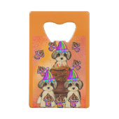 Yorkie Poo Geldbeutel Flaschenöffner (Rückseite)