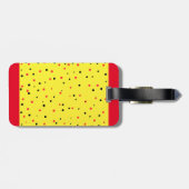 Yorkie Poo Gepäckanhänger (Rückseite horizontal)