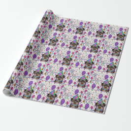 Yorkie Poo Geschenkpapier