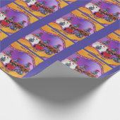 Yorkie Poo Geschenkpapier (Ecke)