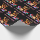 Yorkie Poo Geschenkpapier (Ecke)