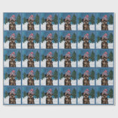 YORKIE POO GESCHENKPAPIER (Flach)