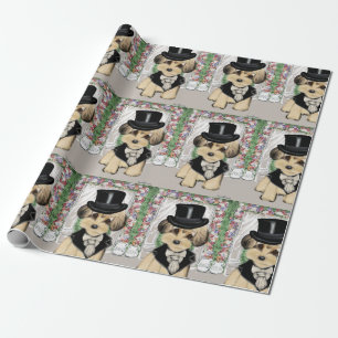 Yorkie Poo Geschenkpapier