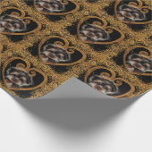 Yorkie Poo Geschenkpapier (Ecke)