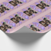 Yorkie Poo Geschenkpapier (Ecke)