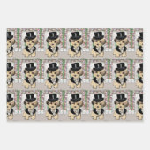 YORKIE POO GESCHENKPAPIER SET (Vorderseite)