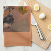 Yorkie Poo Geschirrtuch (Viertel Falte)