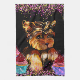 Yorkie Poo Geschirrtuch