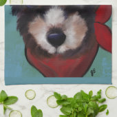 Yorkie Poo Geschirrtuch (Gefaltet)