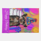 YORKIE POO GESCHIRRTUCH (Horizontal)