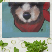 Yorkie Poo Geschirrtuch (Gefaltet)