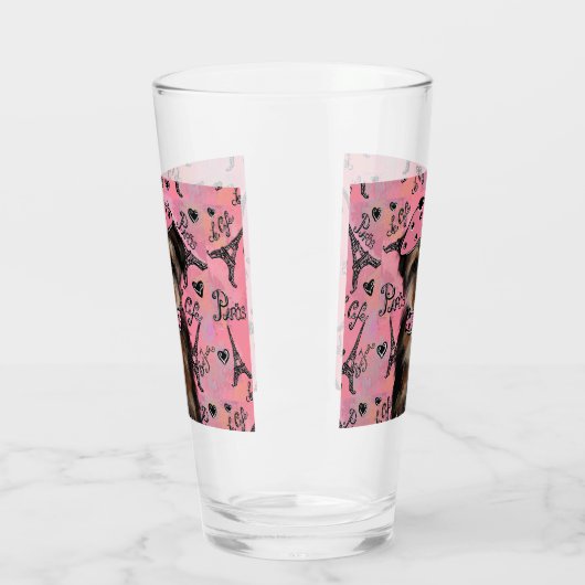 YORKIE POO GLAS (Links)