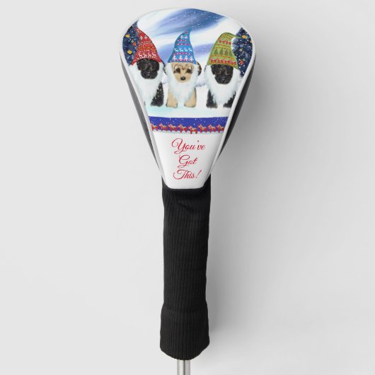 YORKIE POO GOLF HEADCOVER (Vorderseite)