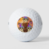 Yorkie Poo Golfball (Vorderseite)