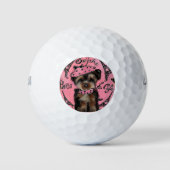 YORKIE POO GOLFBALL (Vorderseite)